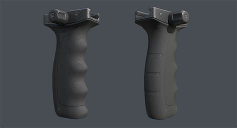 Gun Grip 3D Model