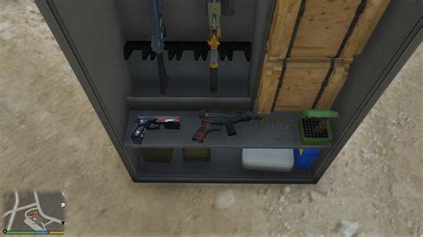 gun locker bunker gta