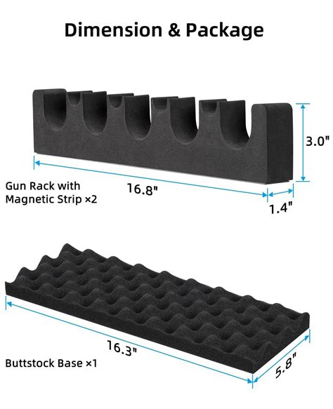 Gun Rack Dimension