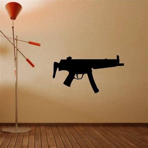 Gun Wall Decal For Bedroom