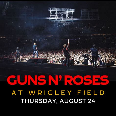 guns and roses wrigley field 2023 tickets