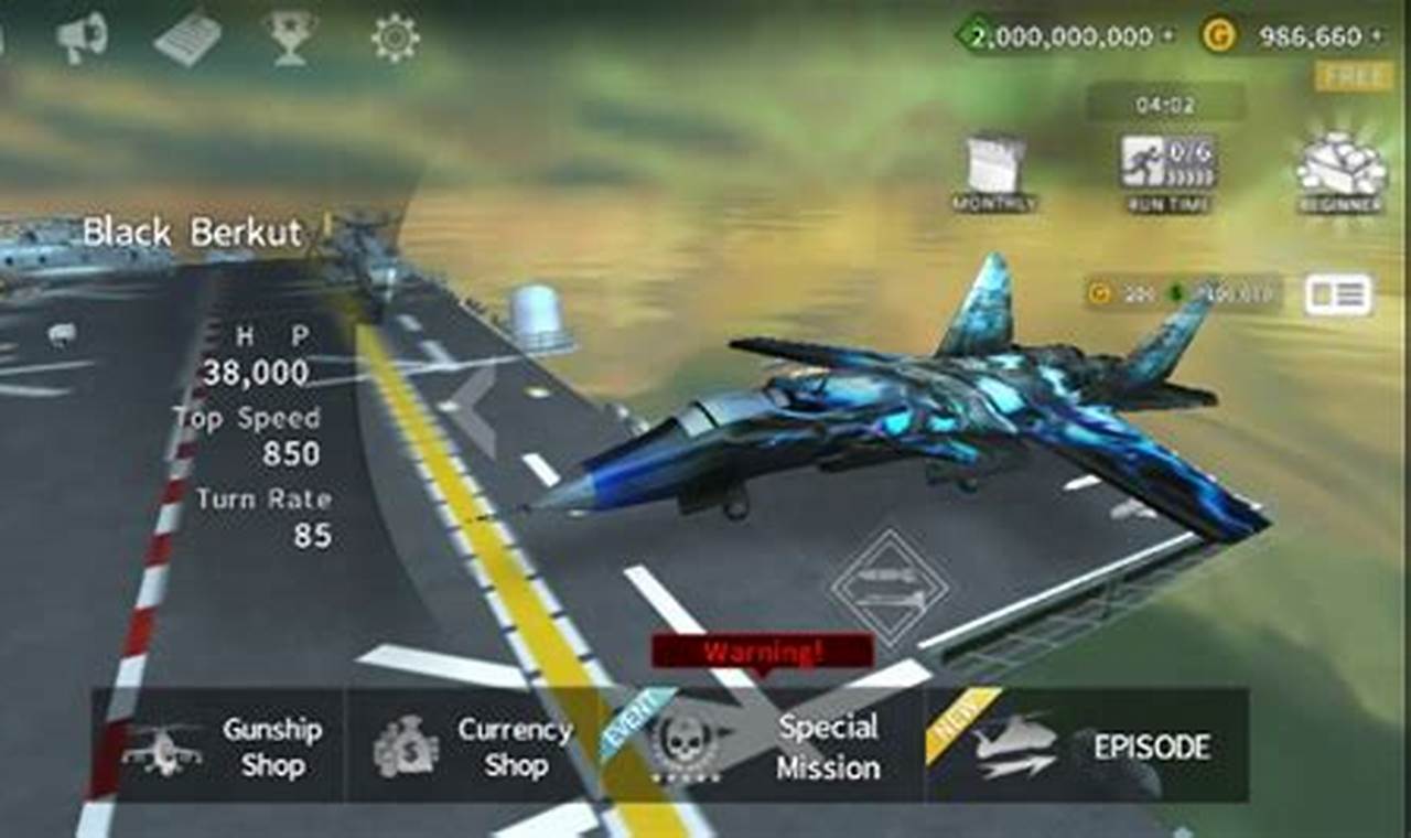 gunship battle mod apk unlimited gold latest version