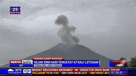 Gunung Slamet Erupsi 2023 4