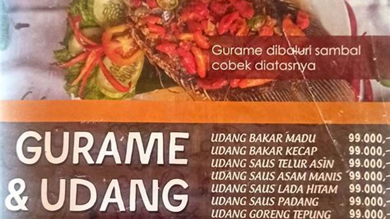 Rahasia Terungkap: Cita Rasa Gurame Cobek Mang Dayat Sentul Bikin Ketagihan