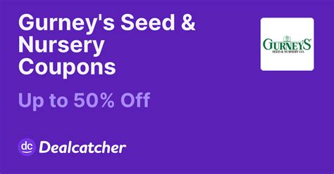 Gurney's Seed Discount Code