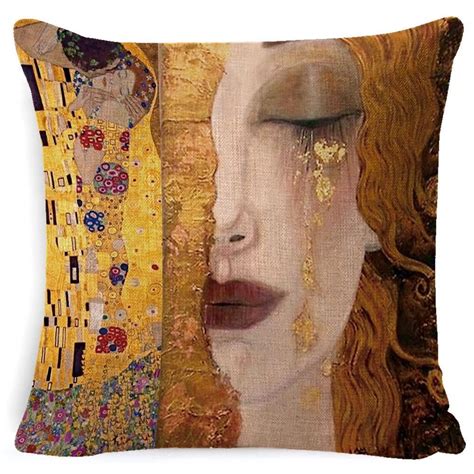 gustav klimt cushions