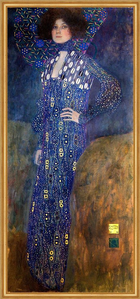 gustav klimt emilie floge painting