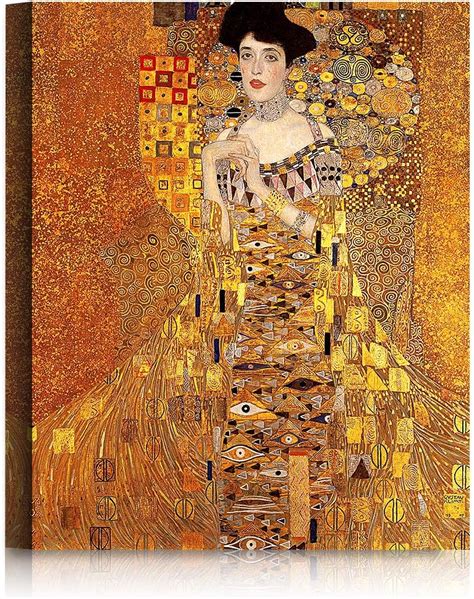 gustav klimt lady in gold painting