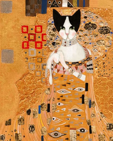 gustav klimt paintings cat