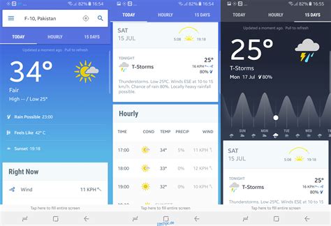Best Free Weather Apps for Android » AndroidGuru.eu