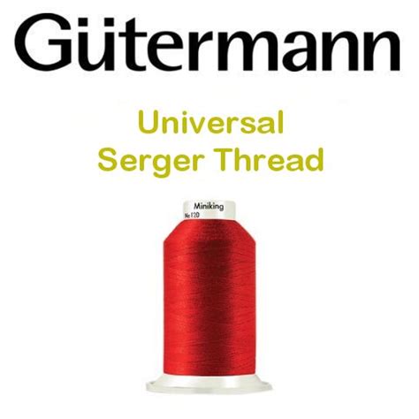Gutermann Serger Thread Reviews