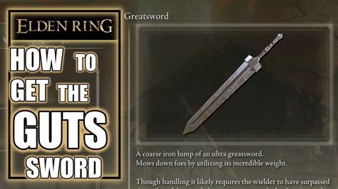 guts sword specs