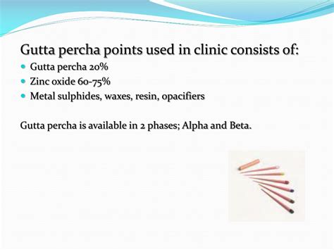 Gutta-Percha Points Slideshare
