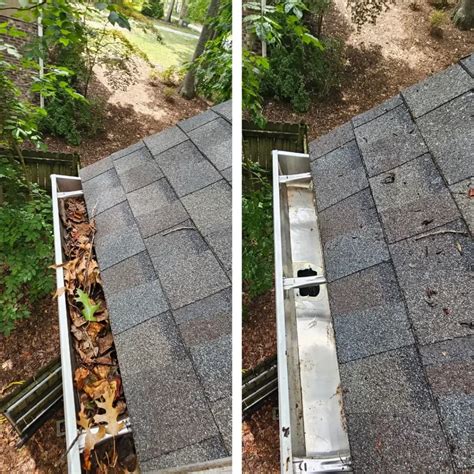 gutter cleaning service process