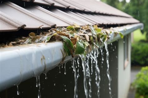 Gutter Downspout Overflowing