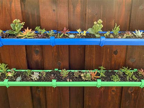 Gutter Gutter garden, Garden planter boxes, East facing garden