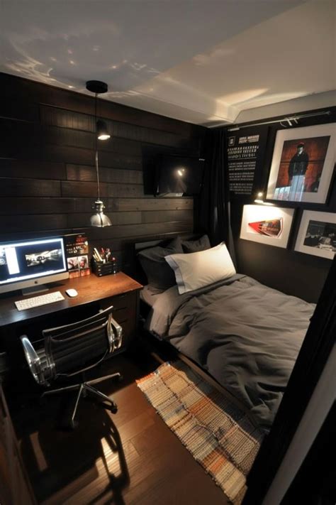 Boys bedroom, computer and study desk furniture design