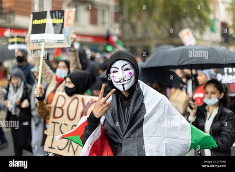 Guy Fawkes Mask Protest