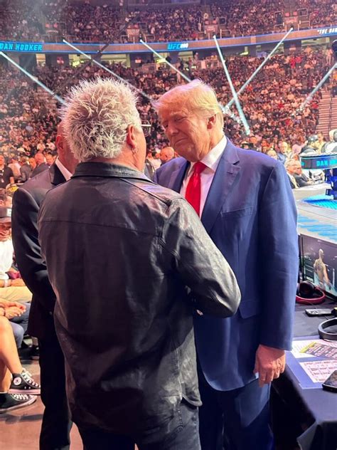 guy fieri trump photo