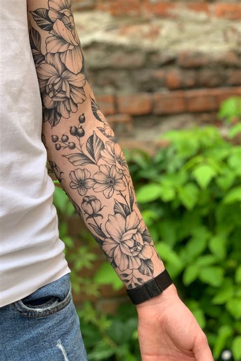 Guy Flower Tattoos