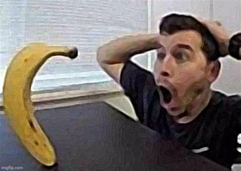 guy shocked at banana meme