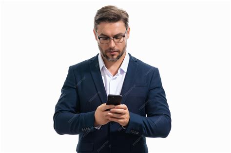 Guy Using Phone Aesthetic