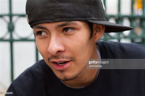 Guy Wearing Hat Sideways