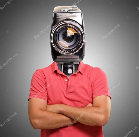 Guy With Camera Head