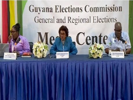 guyana elections commission chairman