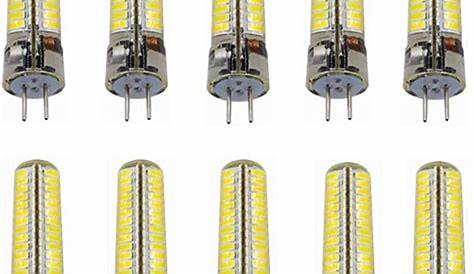 GY6.35 LED Bulbs 5W Bipin Base AC/DC 12V 2700K Warm White