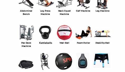 Gym equipment names, pictures, videos, price list and uses Home gym