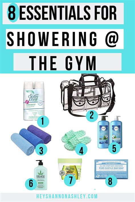 Gym Bag Shower Essentials