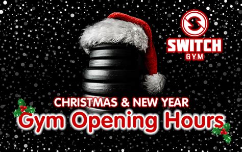 gym group opening times christmas