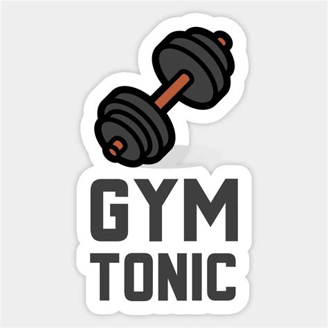 gym sticker
