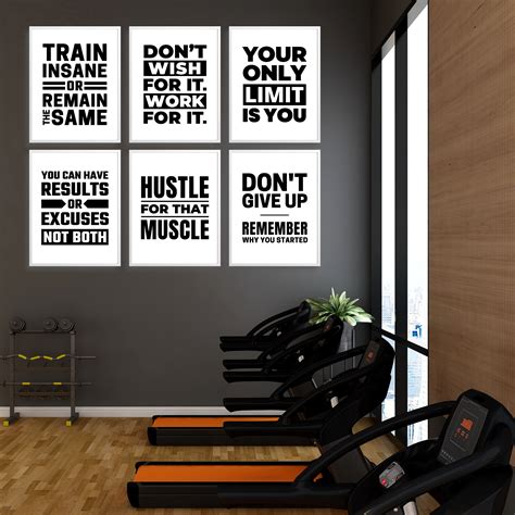 Gym Wall Art Work