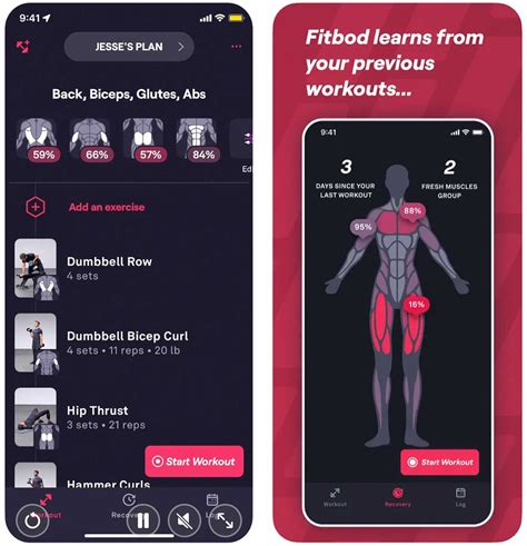 gym workout app