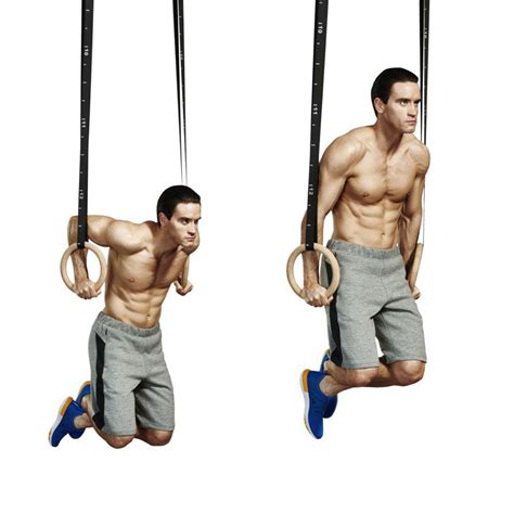 Gymnastic Rings Assisted Ring dips YouTube