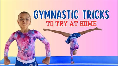 Easy Gymnastics Tricks For Beginners At Home Think Healthy Life