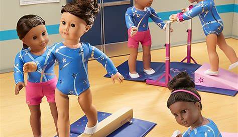 Get dolls ready to compete at the gymnastics meet in this outfit! #
