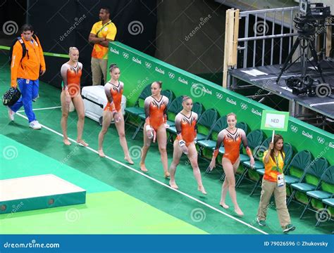 gymnastics training session