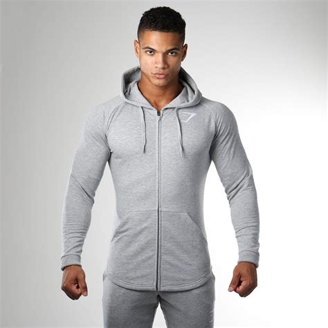 gymshark grey hoodie
