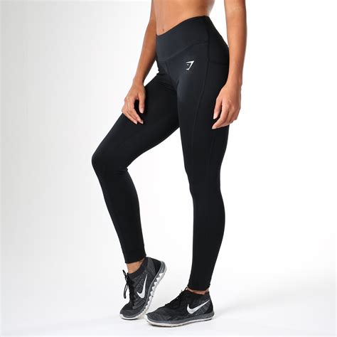 gymshark women's leggings black