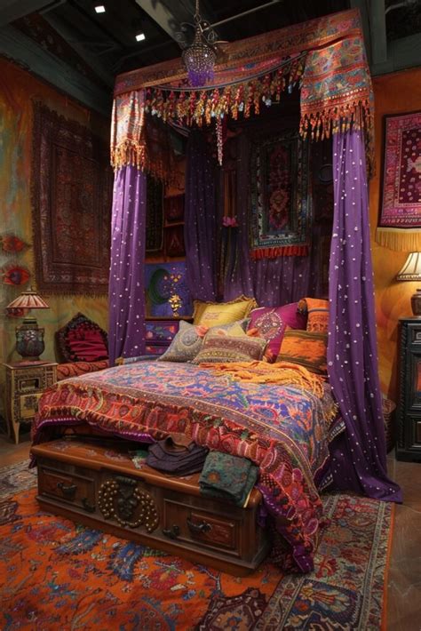 10+ Beautiful Bohemian Bedroom Ideas Noted List