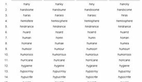 H Spelling Photos Image Result For Tracing Word Sheets Tracing Worksheets