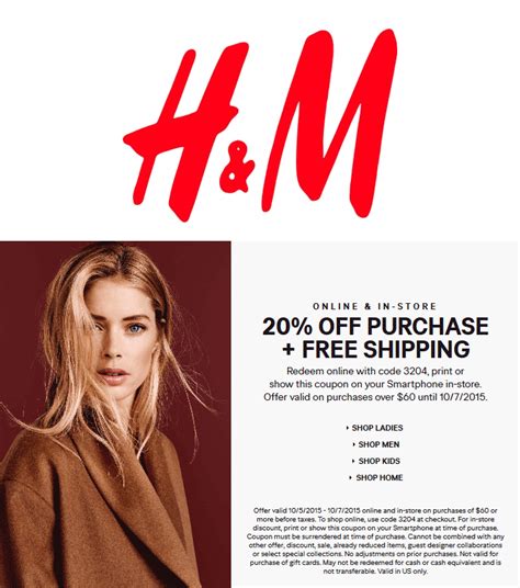 Get The Best Deals On H&M Coupons In-Store
