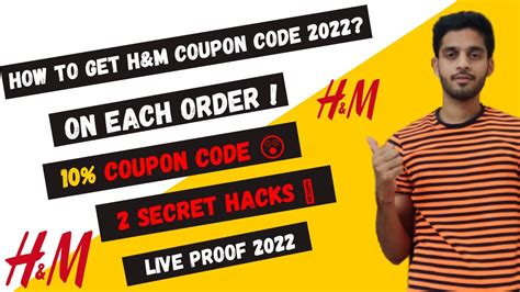 H&M Discount Code Reddit 2022