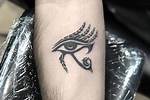 Hình xăm mắt thần Horus, tattoo for girl, tattoo for mens, tattoo mini