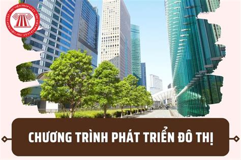 hướng dẫn lập chương trình phát triển đô thị