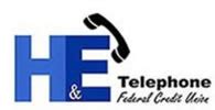 h and e telephone federal credit union