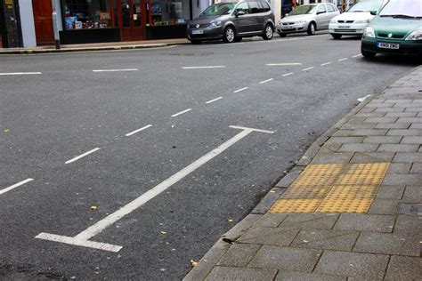 H Road Marking
